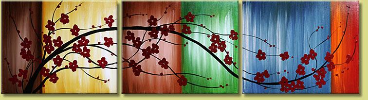 Dafen Oil Painting on canvas flower -set119